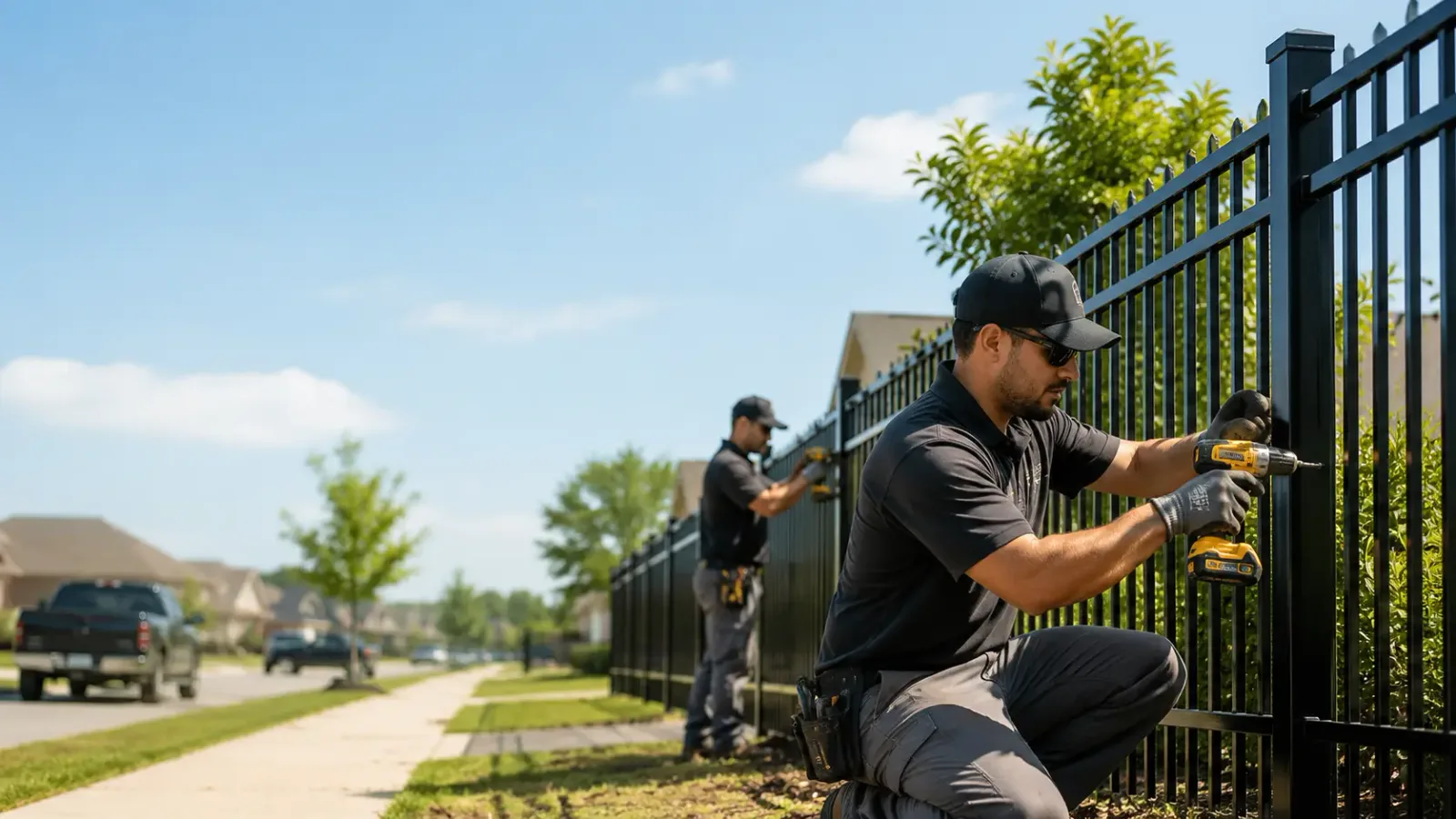 Metal Fence Installation in Mansfield, MA
